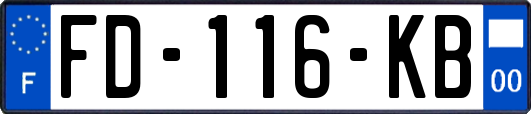 FD-116-KB