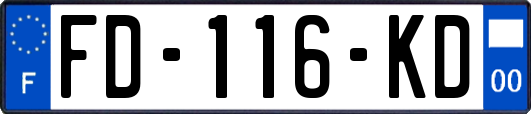 FD-116-KD