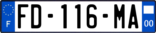 FD-116-MA