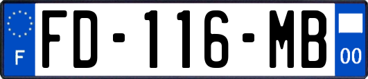 FD-116-MB