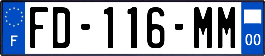 FD-116-MM