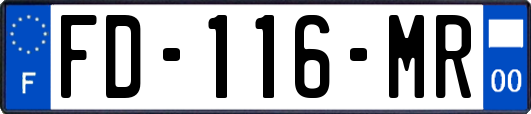 FD-116-MR
