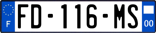 FD-116-MS