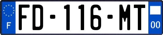 FD-116-MT