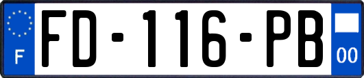 FD-116-PB
