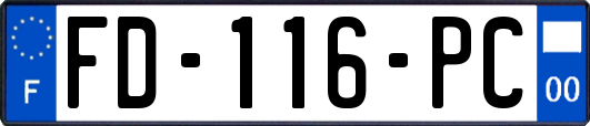 FD-116-PC