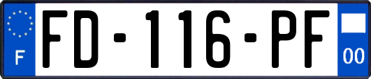 FD-116-PF