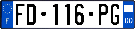 FD-116-PG