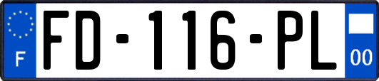 FD-116-PL
