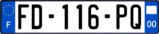 FD-116-PQ