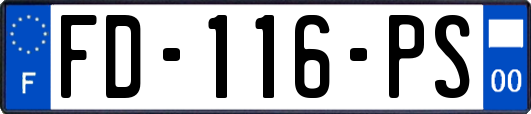 FD-116-PS