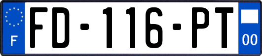 FD-116-PT