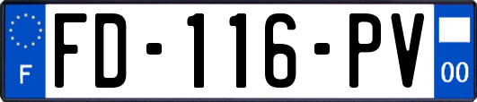 FD-116-PV