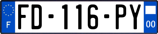 FD-116-PY