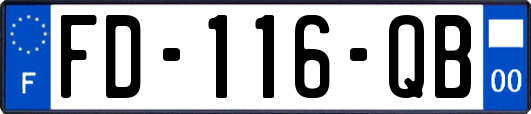 FD-116-QB