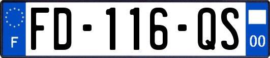FD-116-QS