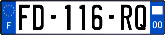 FD-116-RQ