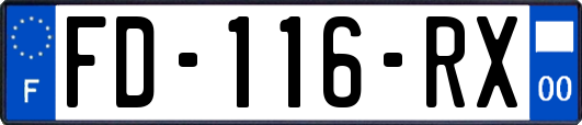 FD-116-RX