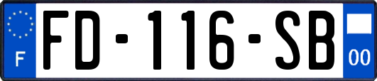 FD-116-SB