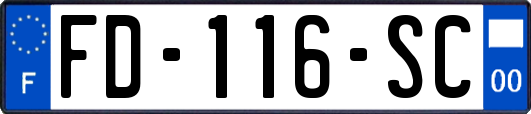 FD-116-SC