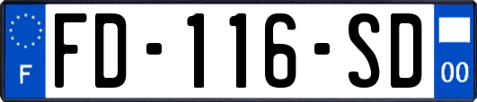 FD-116-SD
