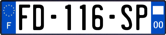 FD-116-SP