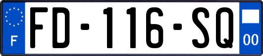 FD-116-SQ