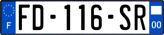 FD-116-SR