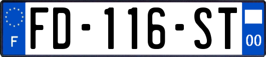 FD-116-ST