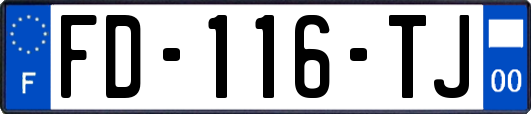 FD-116-TJ