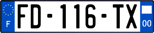 FD-116-TX