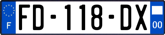 FD-118-DX
