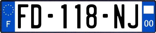 FD-118-NJ