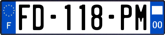 FD-118-PM