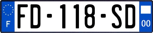 FD-118-SD