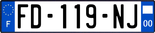 FD-119-NJ