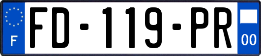 FD-119-PR