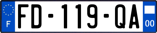 FD-119-QA