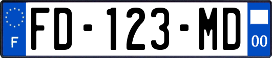 FD-123-MD