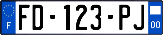 FD-123-PJ