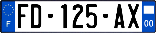 FD-125-AX