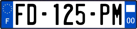 FD-125-PM