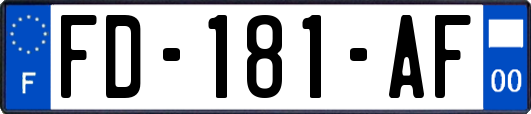 FD-181-AF