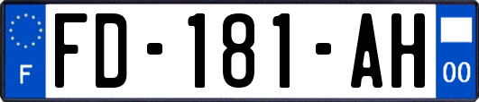 FD-181-AH