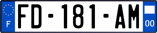 FD-181-AM