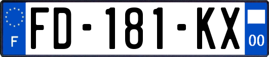 FD-181-KX