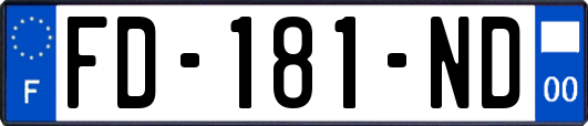 FD-181-ND