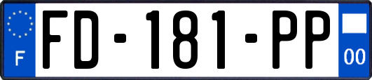 FD-181-PP