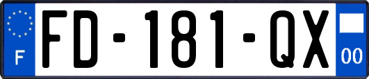 FD-181-QX