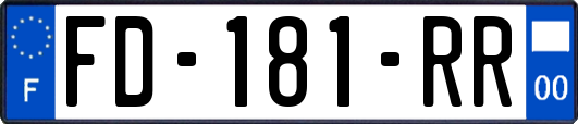 FD-181-RR